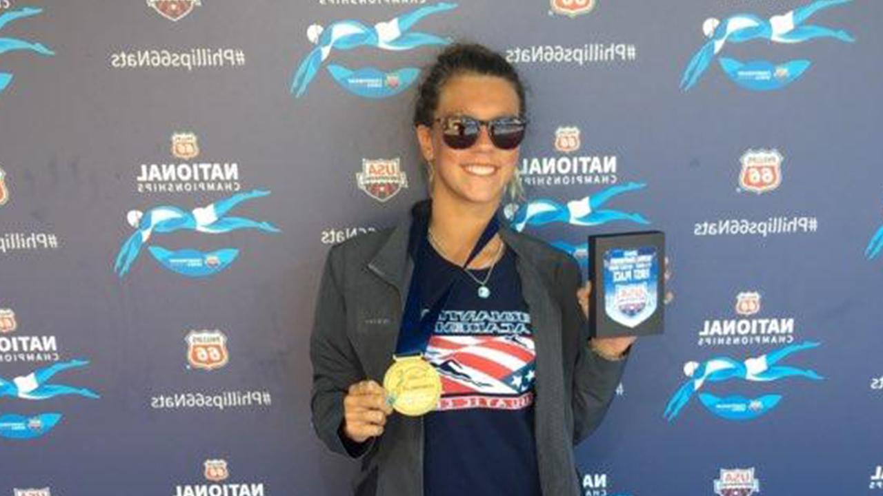 Girls Swimming: Emma Atkinson '20 Named to 2019-2020 U.S. National Junior Team